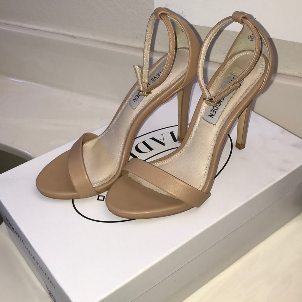 Nude Steve Madden Heels